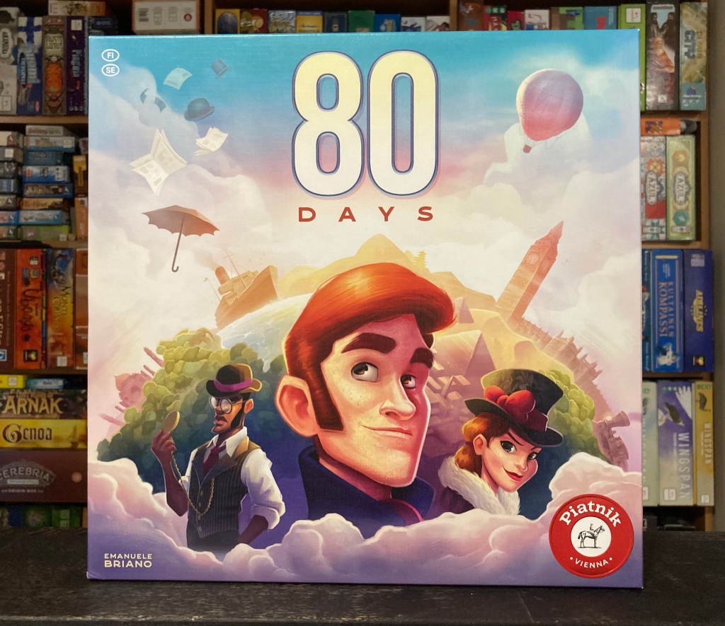 80 days lautapeli pelin kansi
